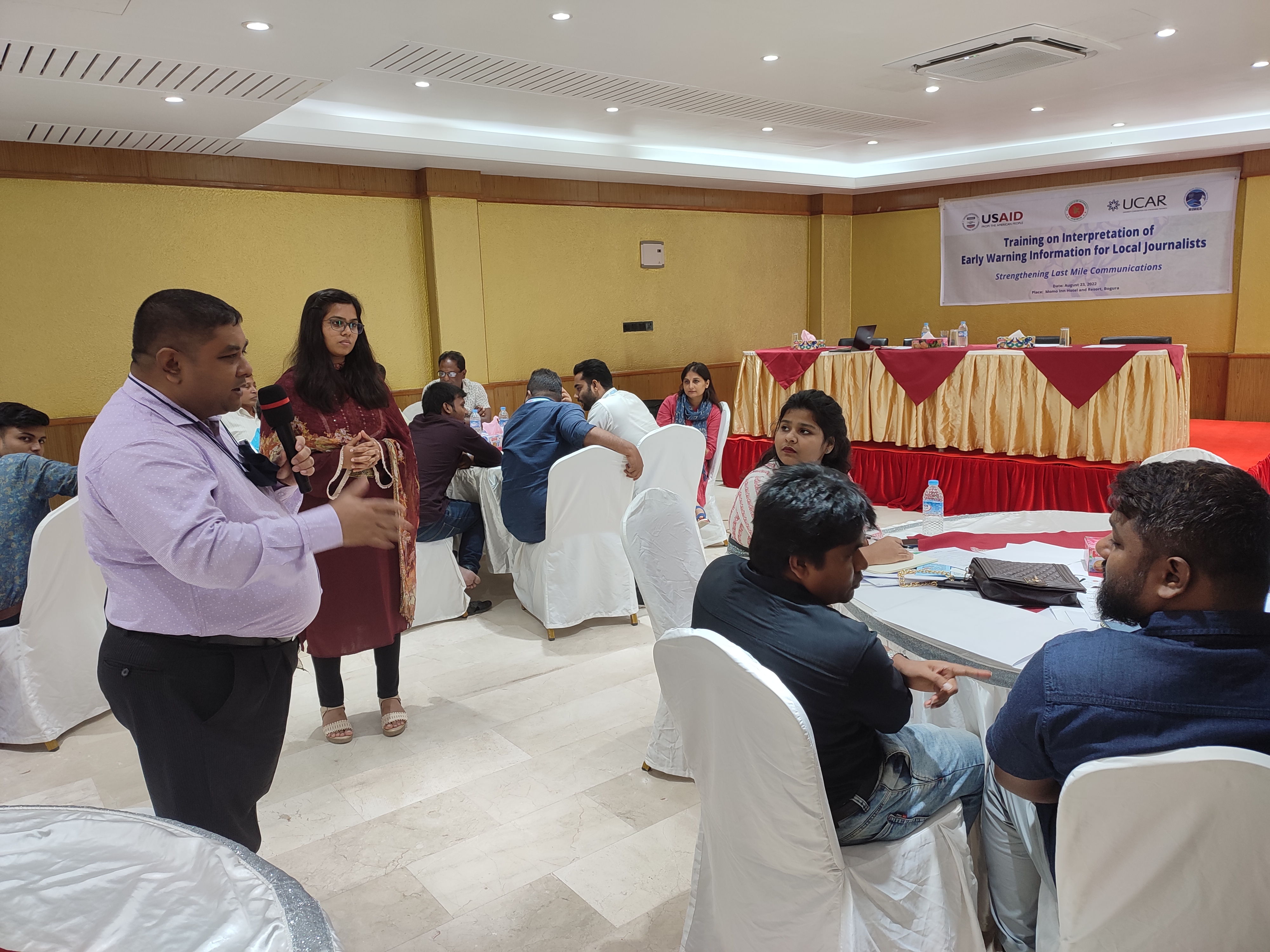 Training to Local Journalists, Bogura, Bangladesh