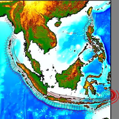 Unit sources on the Sumatra and Western Philippines subduction zones